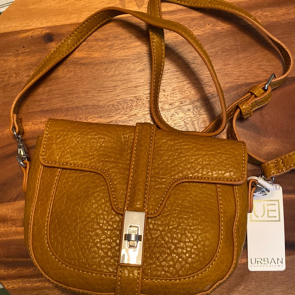 Urban Expression Purse: The Rory Crossbody Mustard